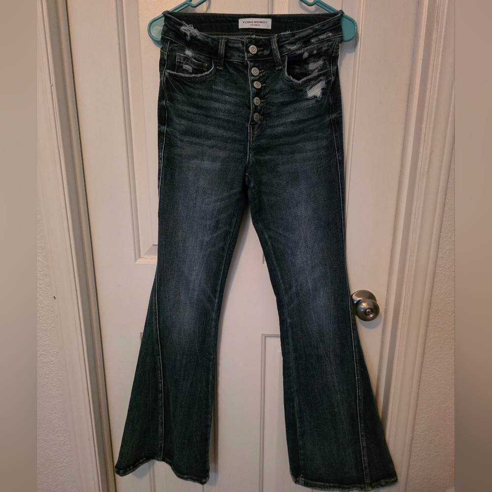 Womens flying monkey jeans